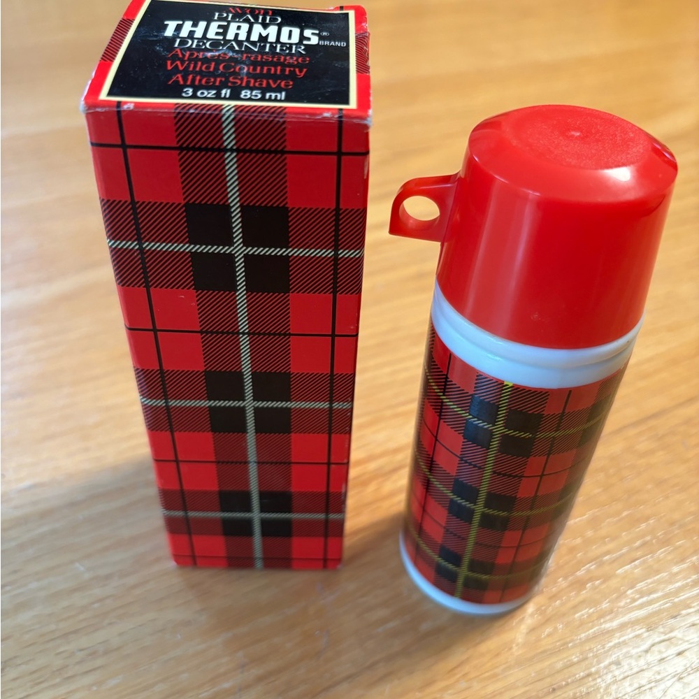 VTG Avon Thermos Decanter Collectible (full)